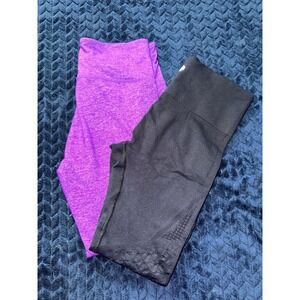 Lot Of 2‎ Athleta Women's Leggings Leggings Salutation Transcend Sz Small